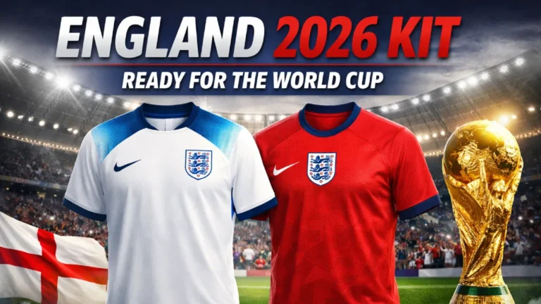 England 2026 Kit Revealed for World Cup