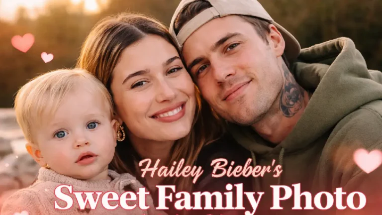 Hailey Biebers Sweet Family Photo Melts Hearts