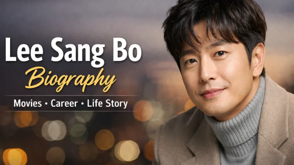 Lee Sang Bo Biography: Movies, Career, Life Story