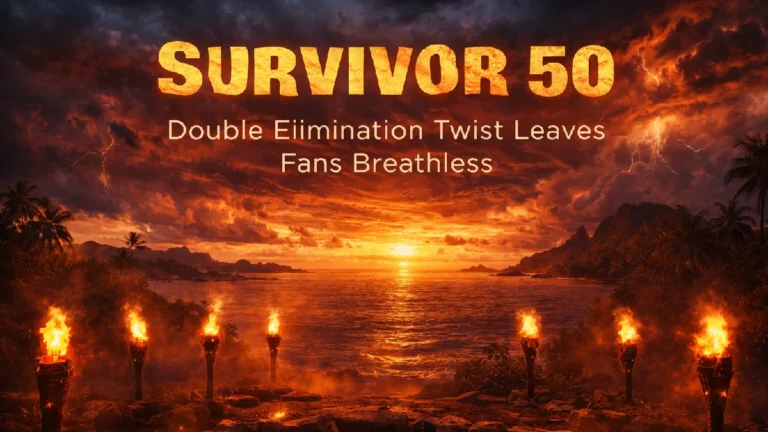 survivor 50 double elimination