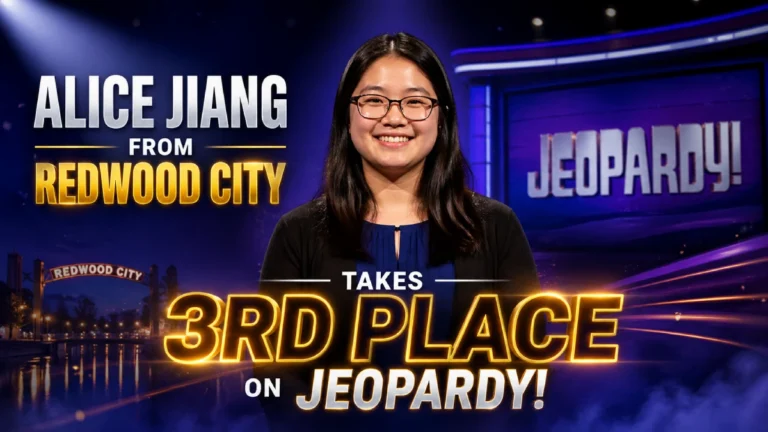 Alice Jiang from Redwood City Takes 3rd Place on Jeopardy