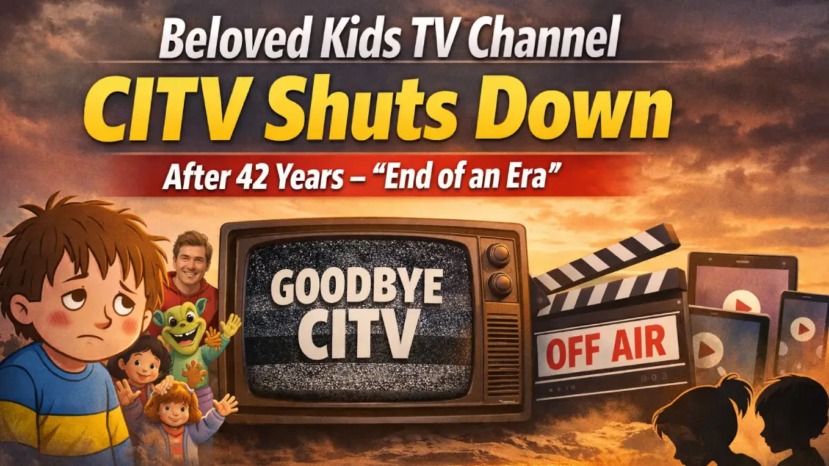 Beloved Kids TV Channel CITV Shuts Down