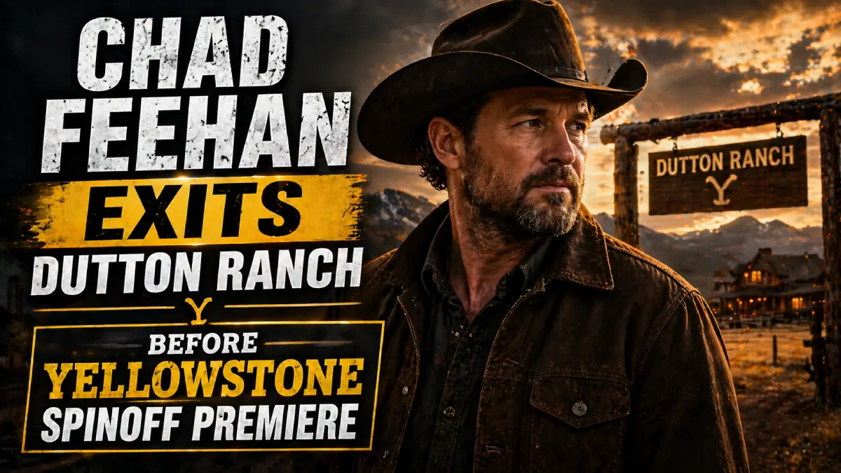 Chad Feehan Exits Dutton Ranch Before Yellowstone Spinoff Premiere