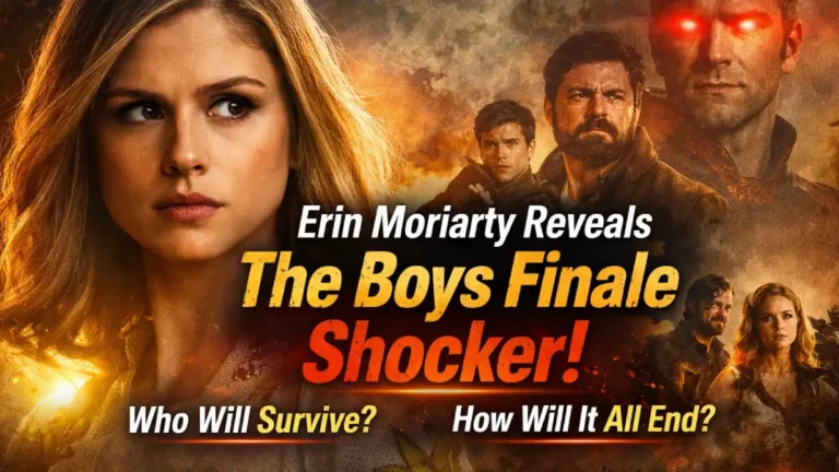Erin Moriarty (Starlight) The Boys Finale Details Revealed