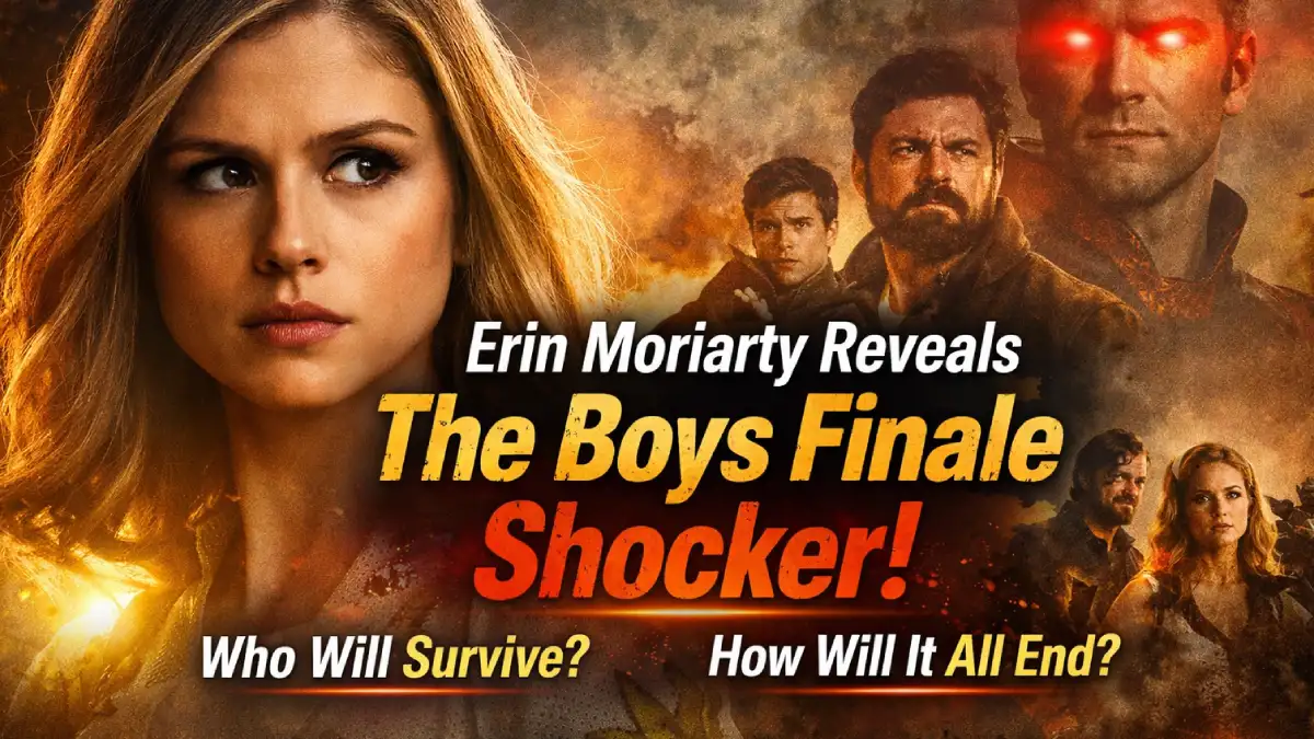 Erin Moriarty (Starlight) The Boys Finale Details Revealed