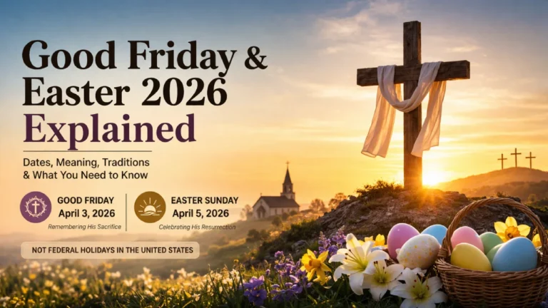 Good Friday 2026 Easter Date Explained