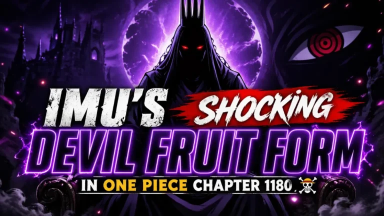 Imus Shocking Devil Fruit Form in One Piece Chapter 1180
