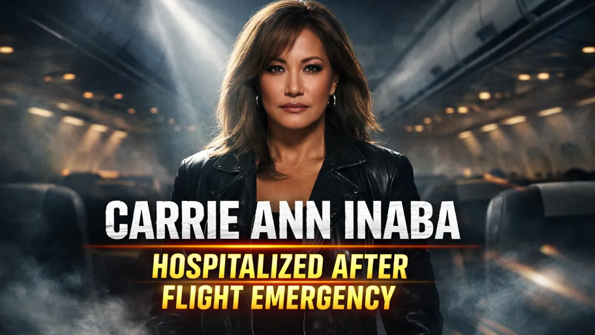 Inside Carrie Ann Inabas Scary Mid-Air Medical Moment