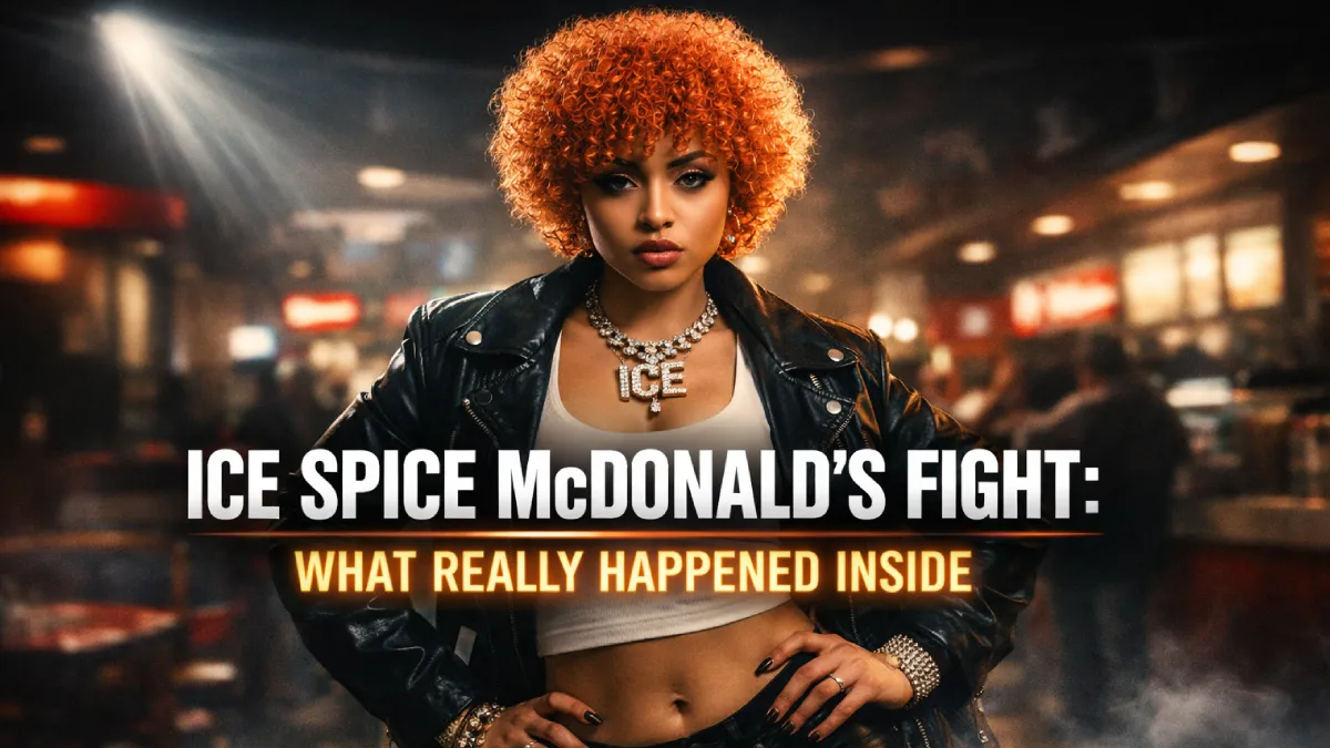 Inside Ice Spice McDonalds Incident That Sparked Debate