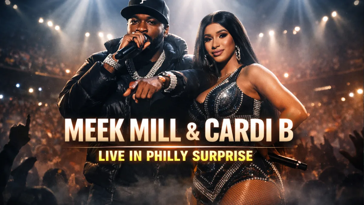 Inside the Viral Meek Mill and Cardi B Philly Performance