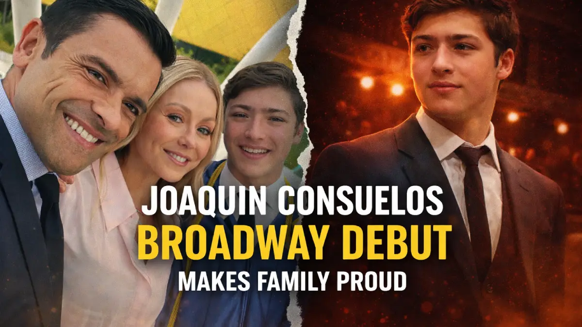 Joaquin Consuelos Broadway debut