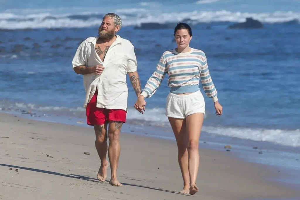 Jonah Hill with Olivia Millar