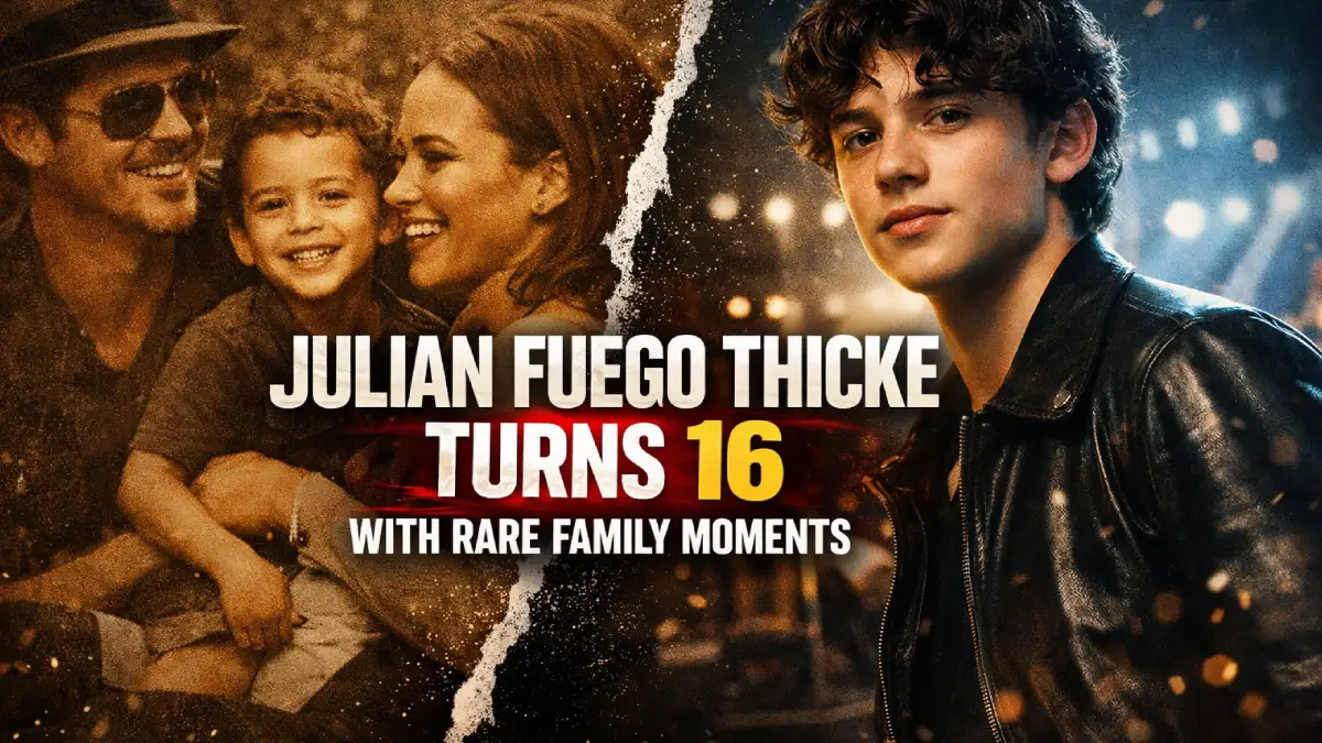 Julian Fuego Thicke Turns 16 With Rare Family Moments