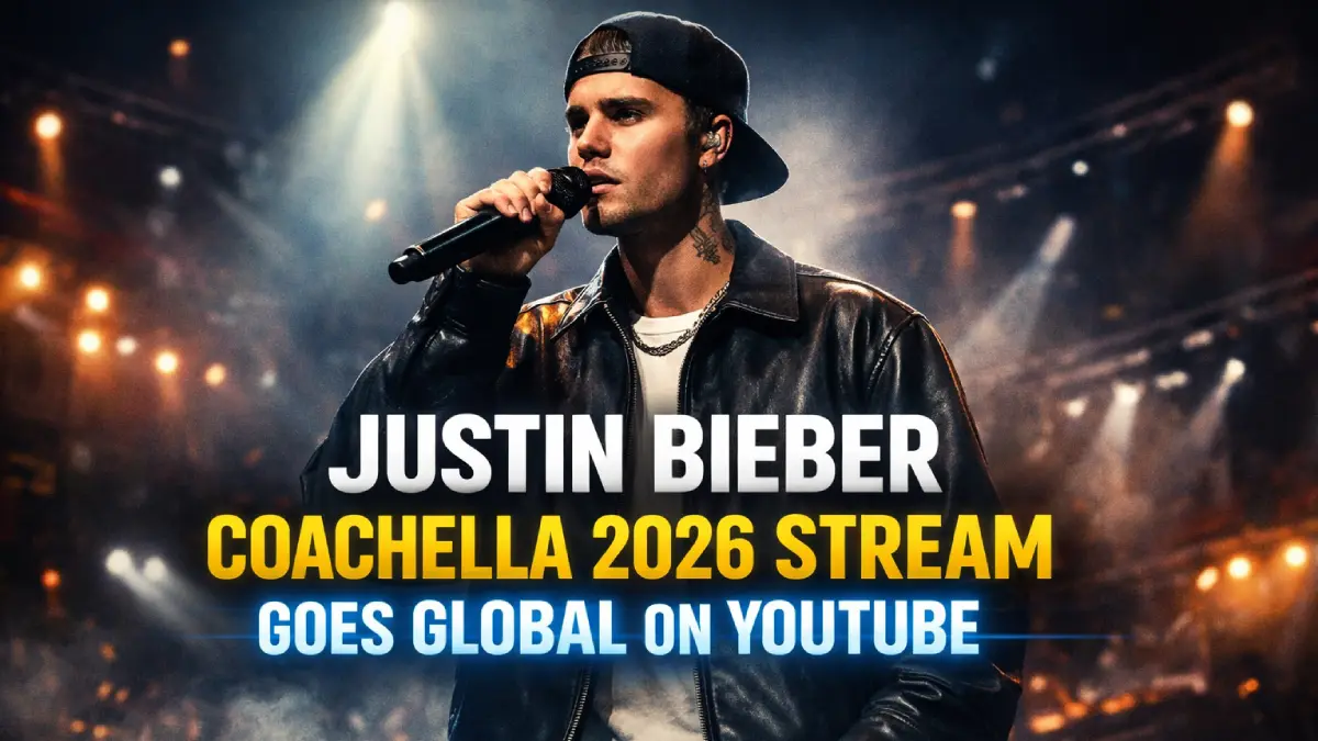 Justin Bieber Headlines Coachella 2026 with Global YouTube Stream