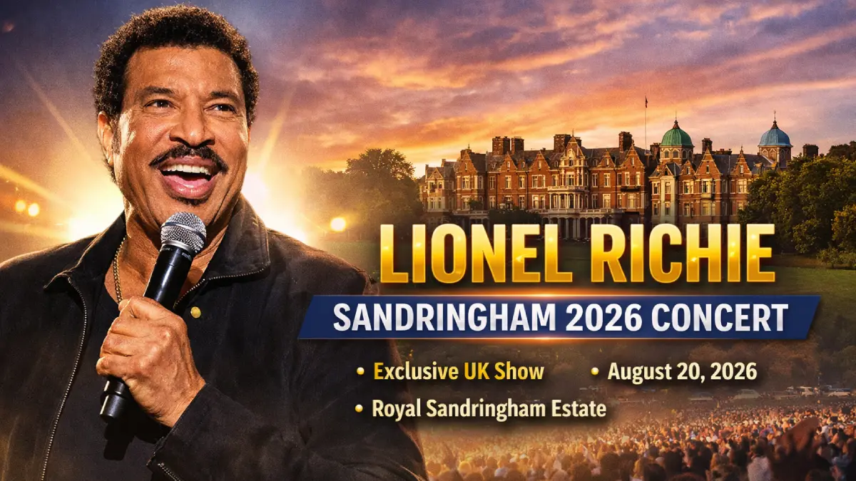 Lionel Richie Sandringham 2026 Concert Details
