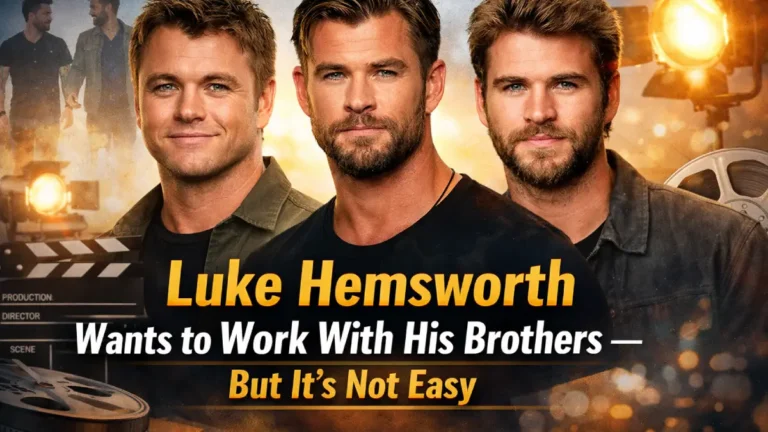 Luke Hemsworth Wants to Work With His Brothers