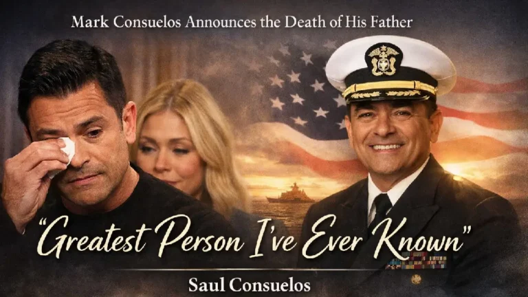Mark Consuelos Shares Emotional Loss of His Father