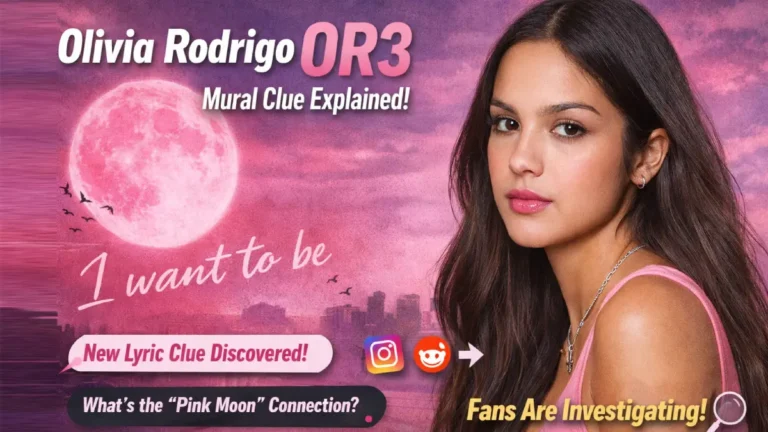 Olivia Rodrigo OR3 Mural Update