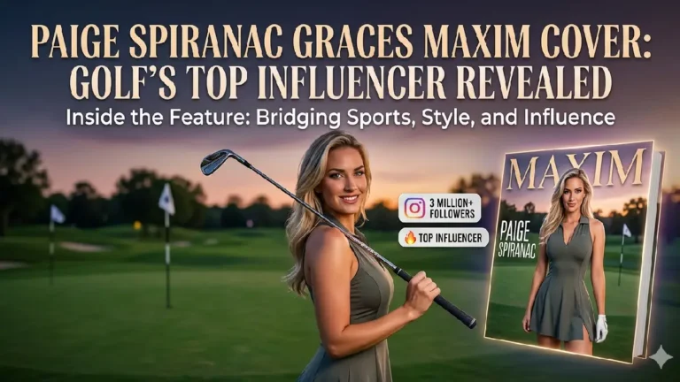 Paige Spiranac Graces Maxim Cover