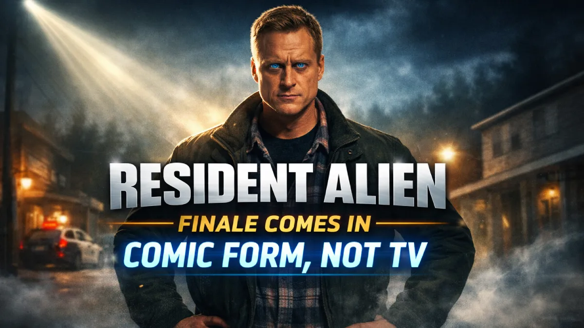 Resident Alien Gets Final Ending Through Dark Horse Comic