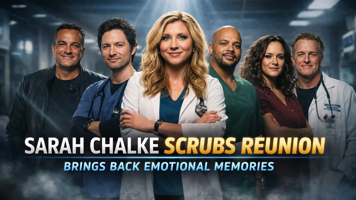 Sarah Chalke Scrubs Reunion Brings Back Emotional Memories