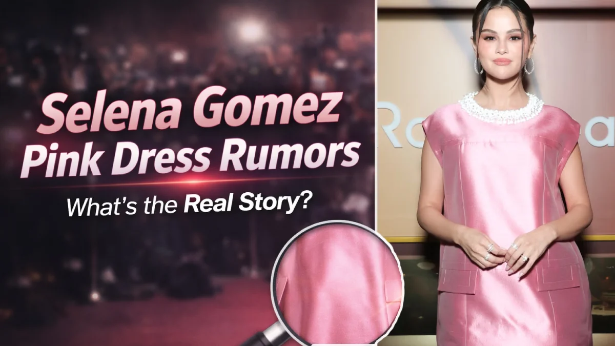 Selena Gomezs Pink Dress Sparks Buzz