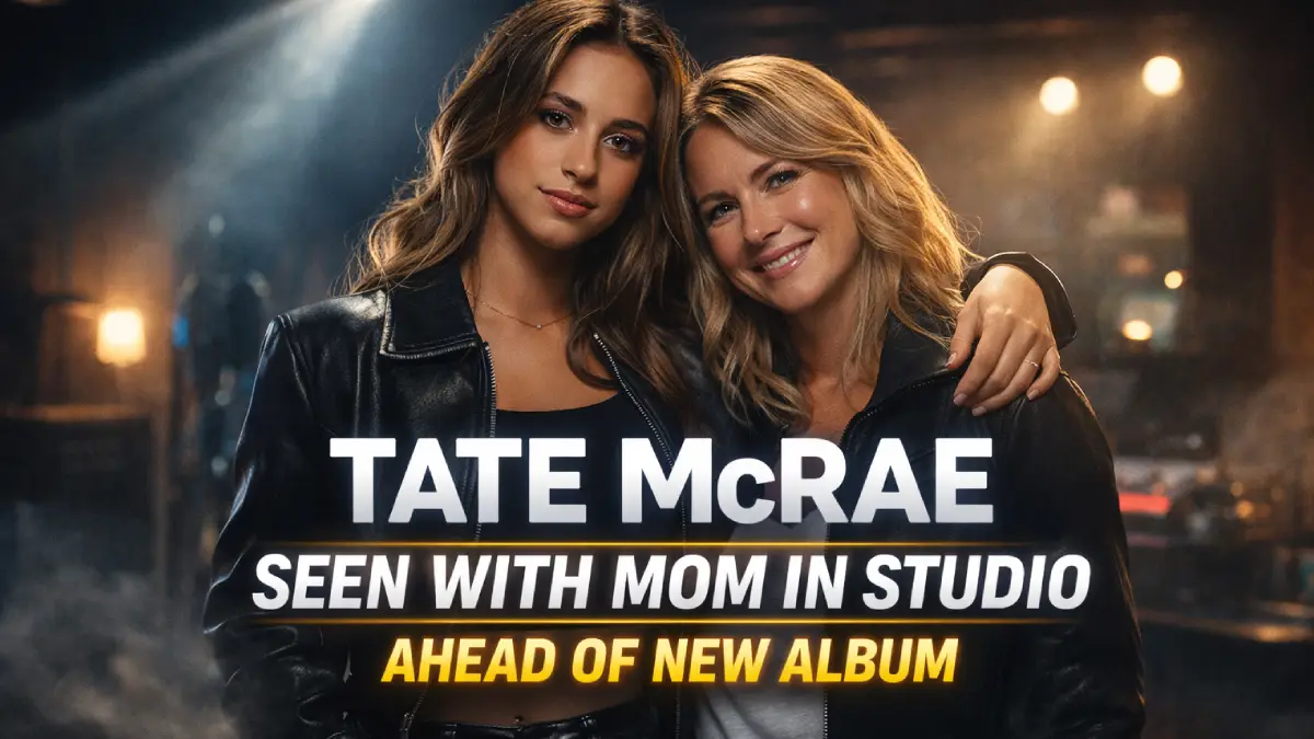 Tate McRae Seen With Mom in Studio Ahead of New Album