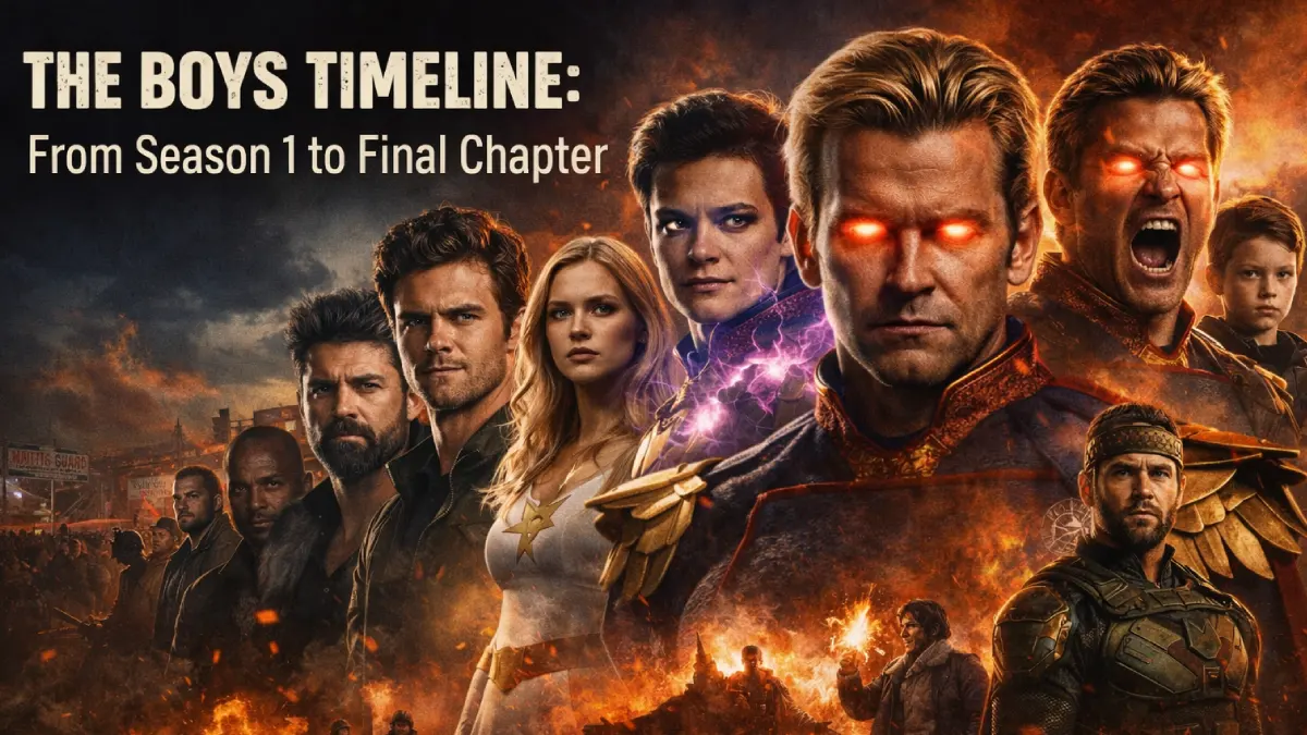 The Boys Timeline: From Season 1 to Final Chapter