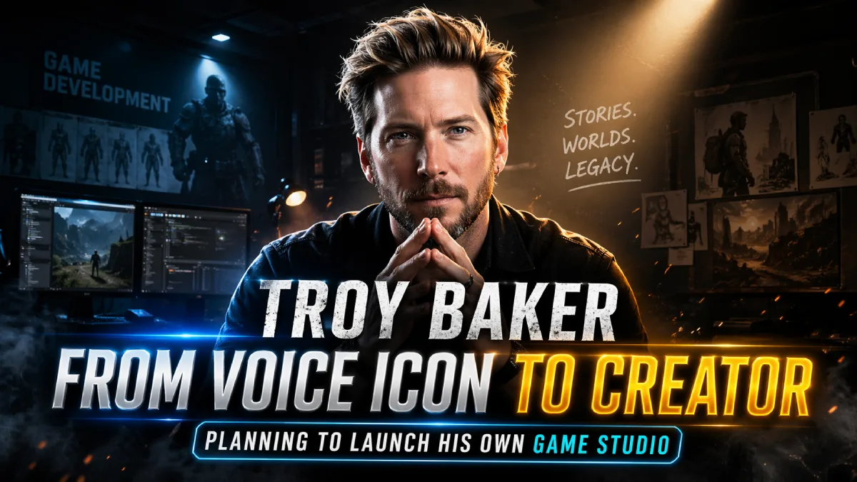 Troy Baker Plans Big Move from Voice Acting to Game Development