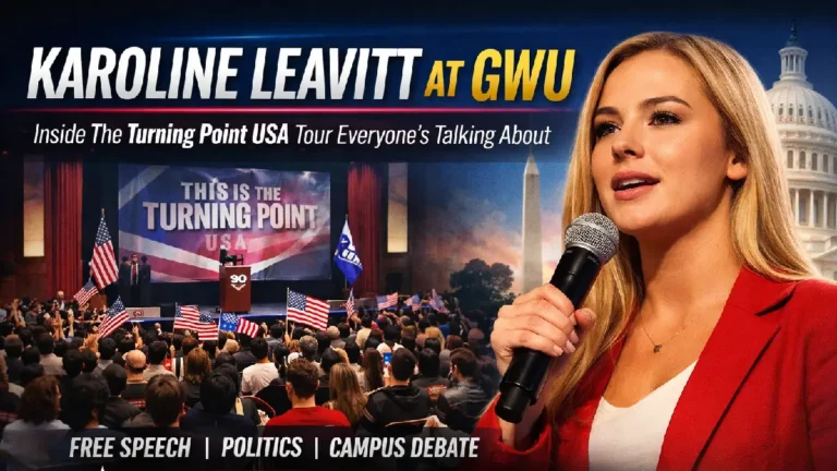 Turning Point USA Karoline Leavitt GWU