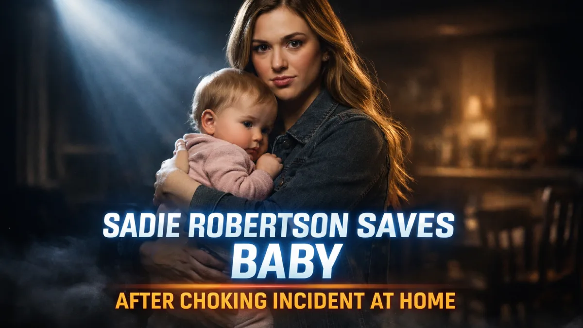 What Happened When Sadie Robertson’s Baby Suddenly Stopped Breathing