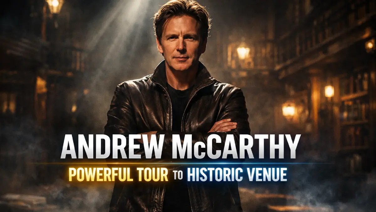 Why Andrew McCarthy’s New Tour Is Getting Attention in 2026