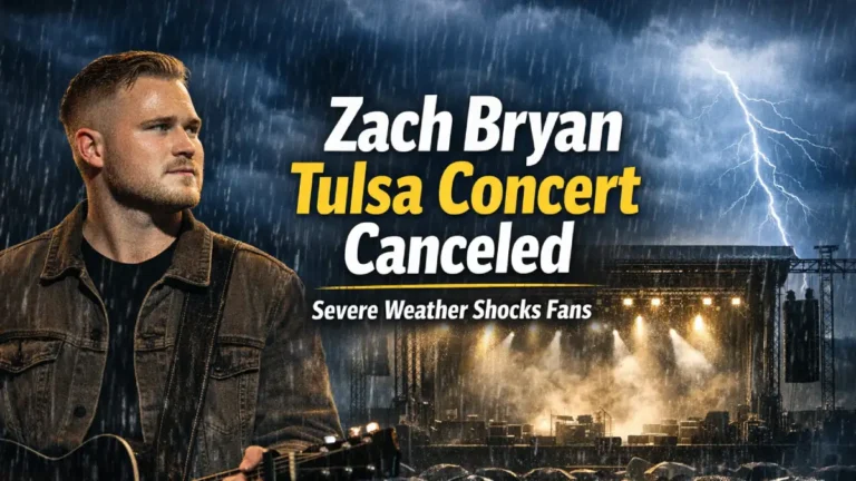Zach Bryan Concert Tulsa Update 2026