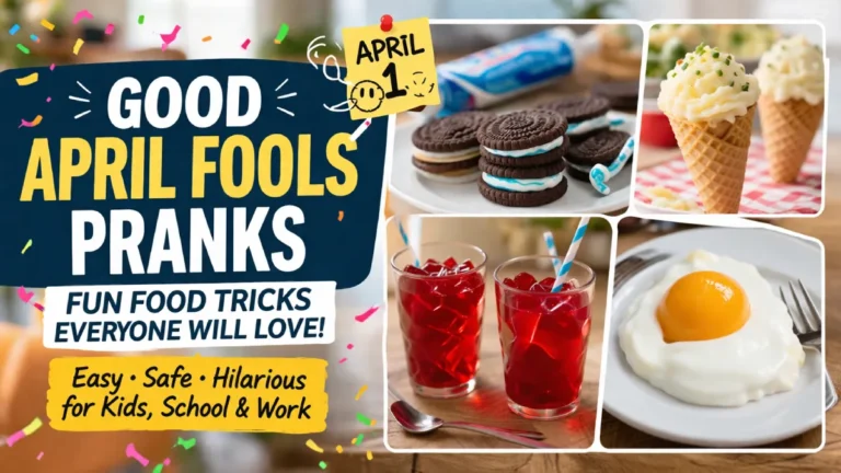 Good April Fools Pranks: Easy Food Ideas 2026